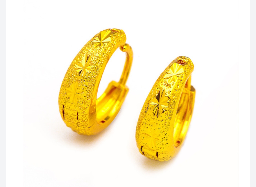 Gold Plate Earrings (Earring-1)