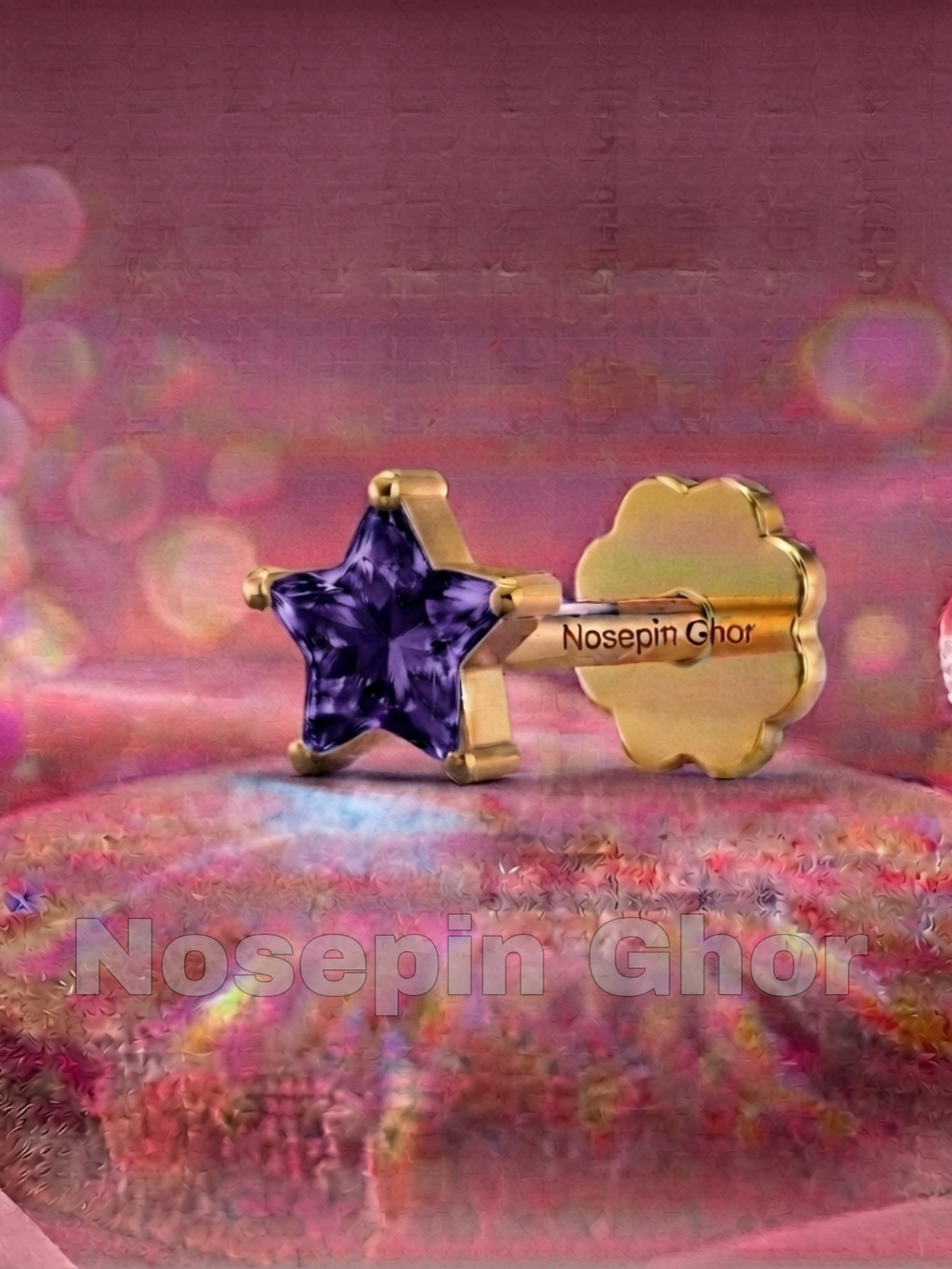 Star Diamond Curt Nosepine  (Star-PL)