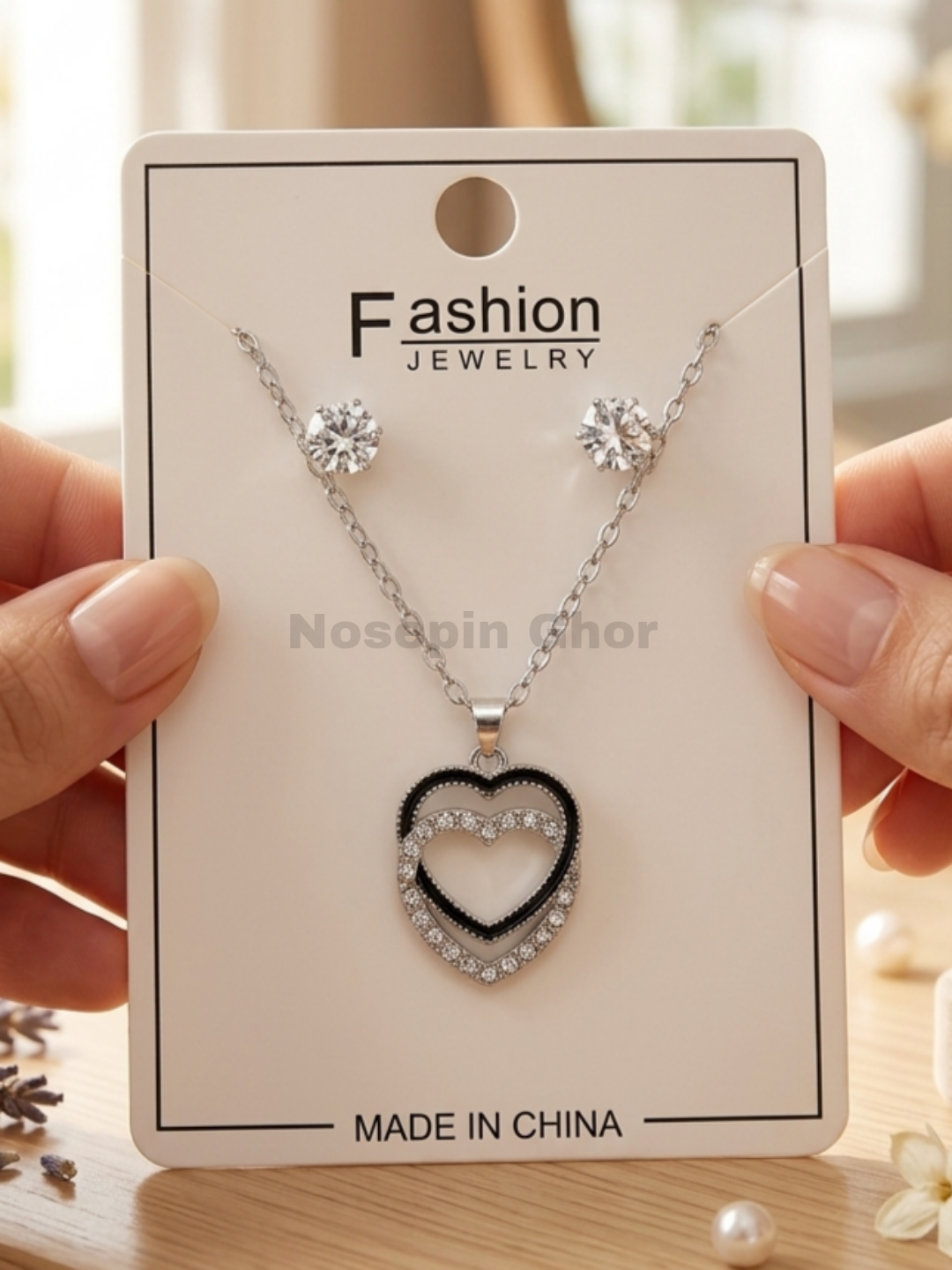 Diamond Curt Love Locked+ Earrings (lovLok2)