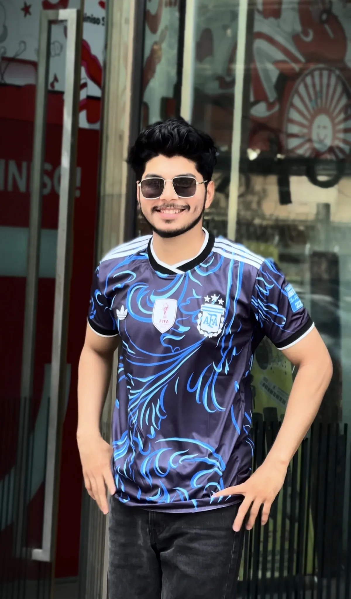 🇦🇷 STOCK CLEARANCE! Argentina Black Away-kit Jersey 2026
