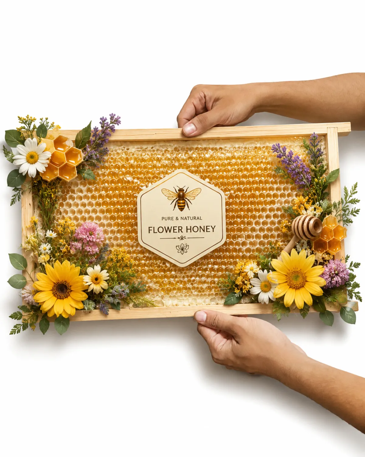 Multi Flower Honey -1kg - Image 2