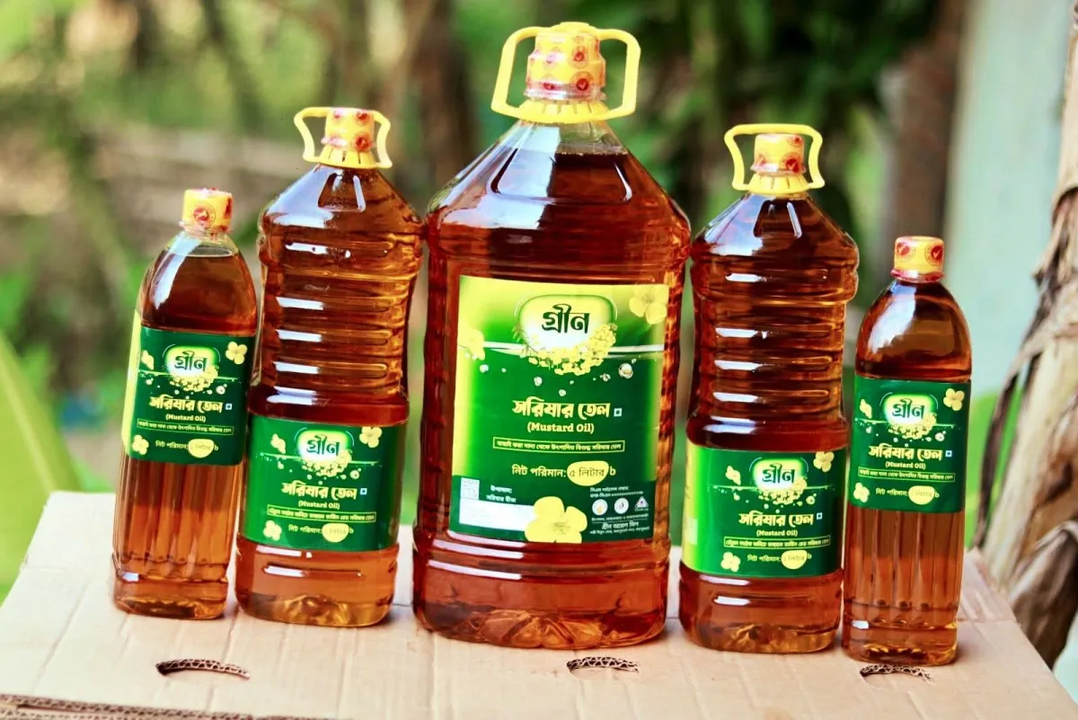 দেশি সরিষার তেল/Deshi Mustard Oil 1ltr
