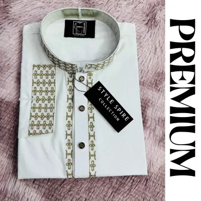 Premium Slim Fit Semi-Formal Panjabi_img_0