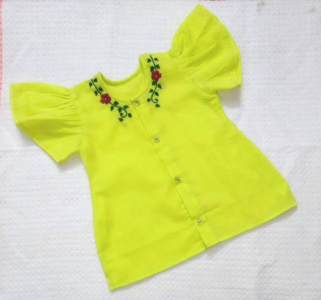 Girls Half Sleeve Cotton Nima (কুচিহাতা নিমা)  for Baby Girl | BabyHome_img_0