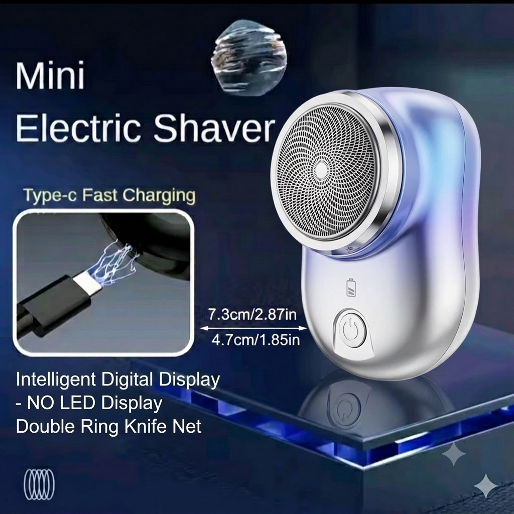 Rechargeable Mini Shaver