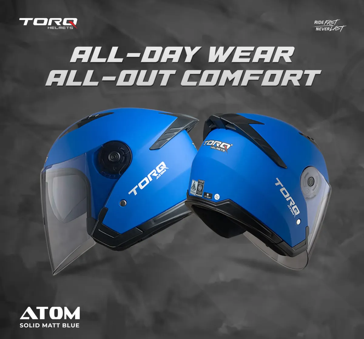 Torq Atom Plain Blue