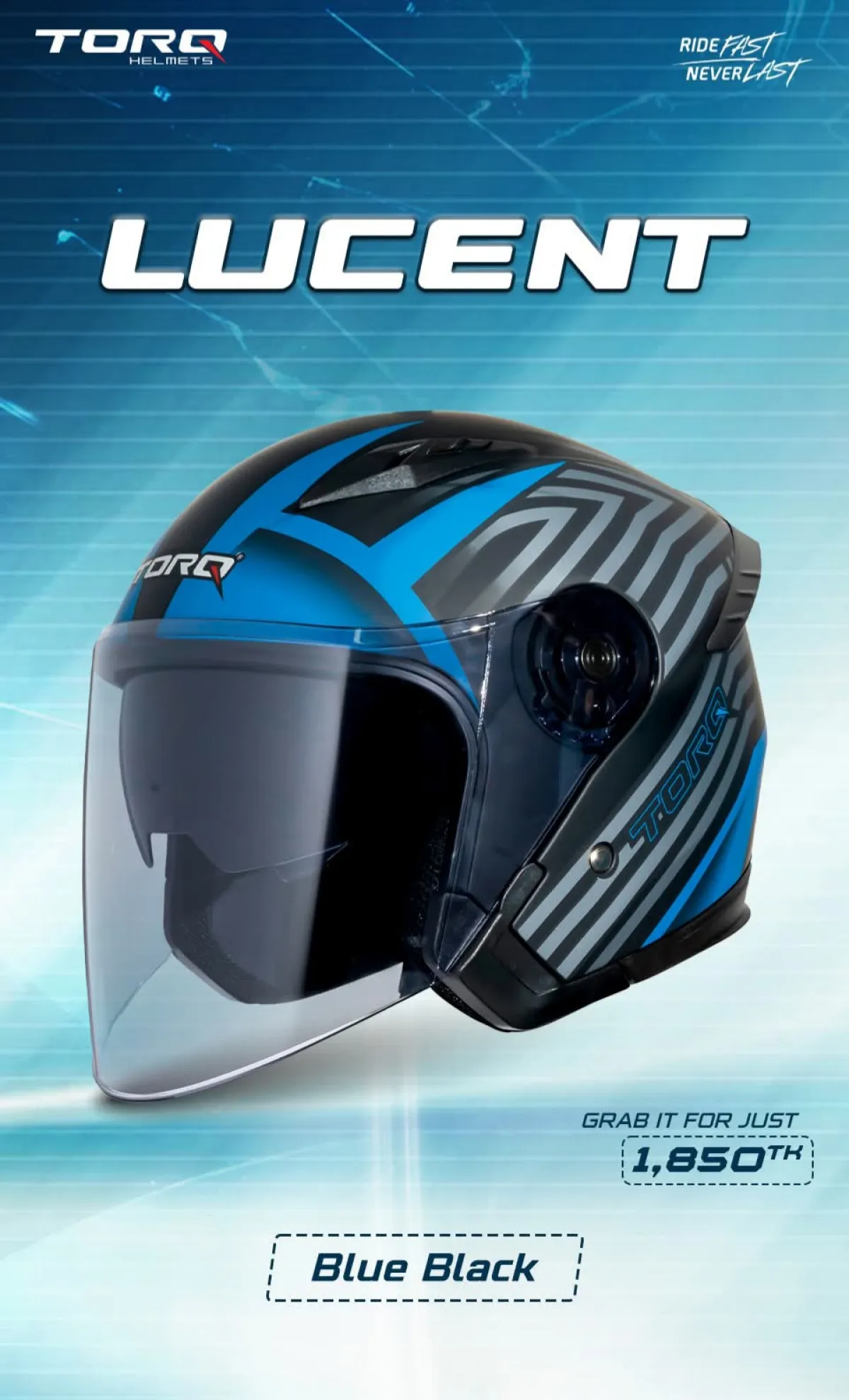 TORQ Atom Lucent Blue Black