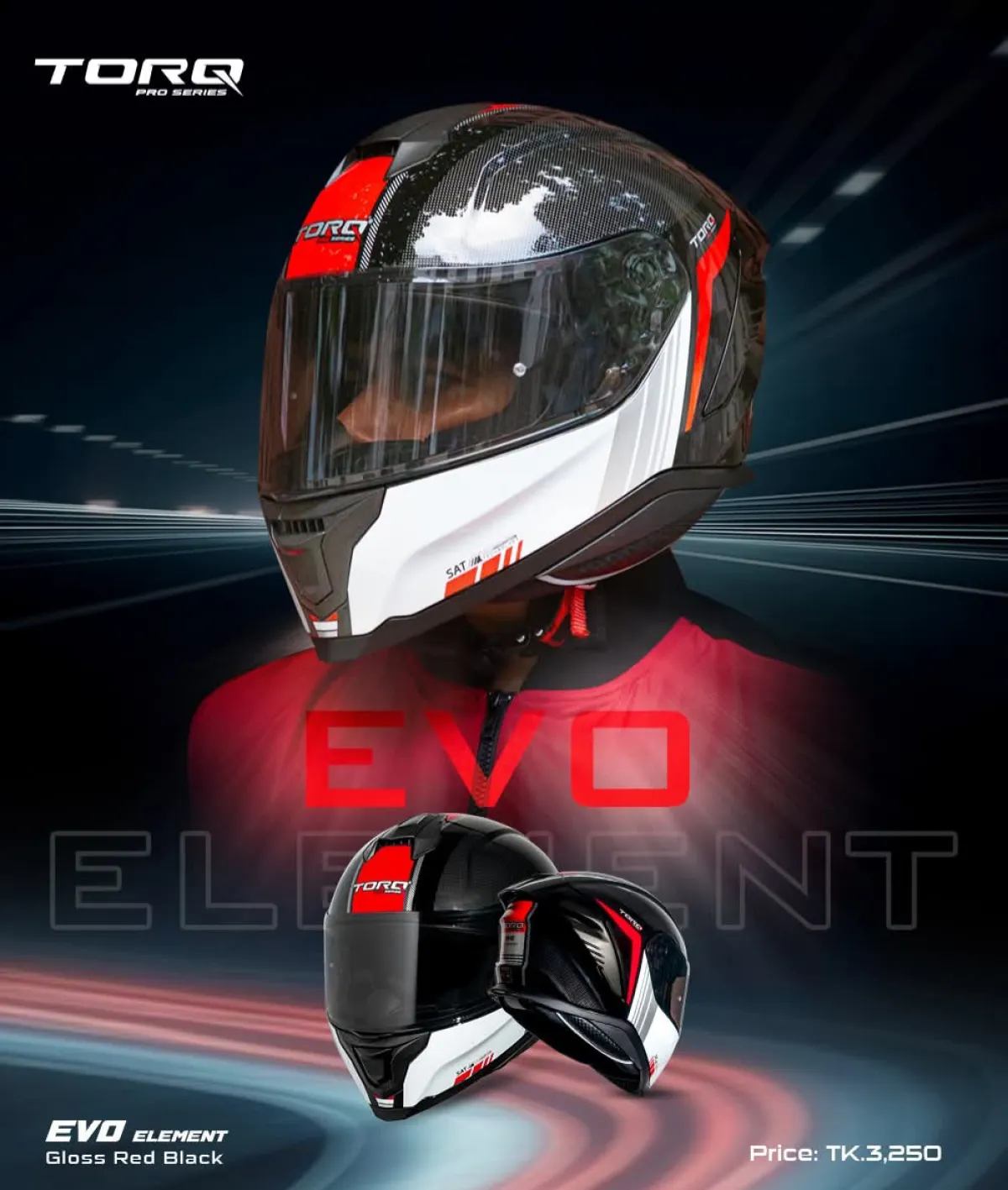 TORQ EVO Element Red