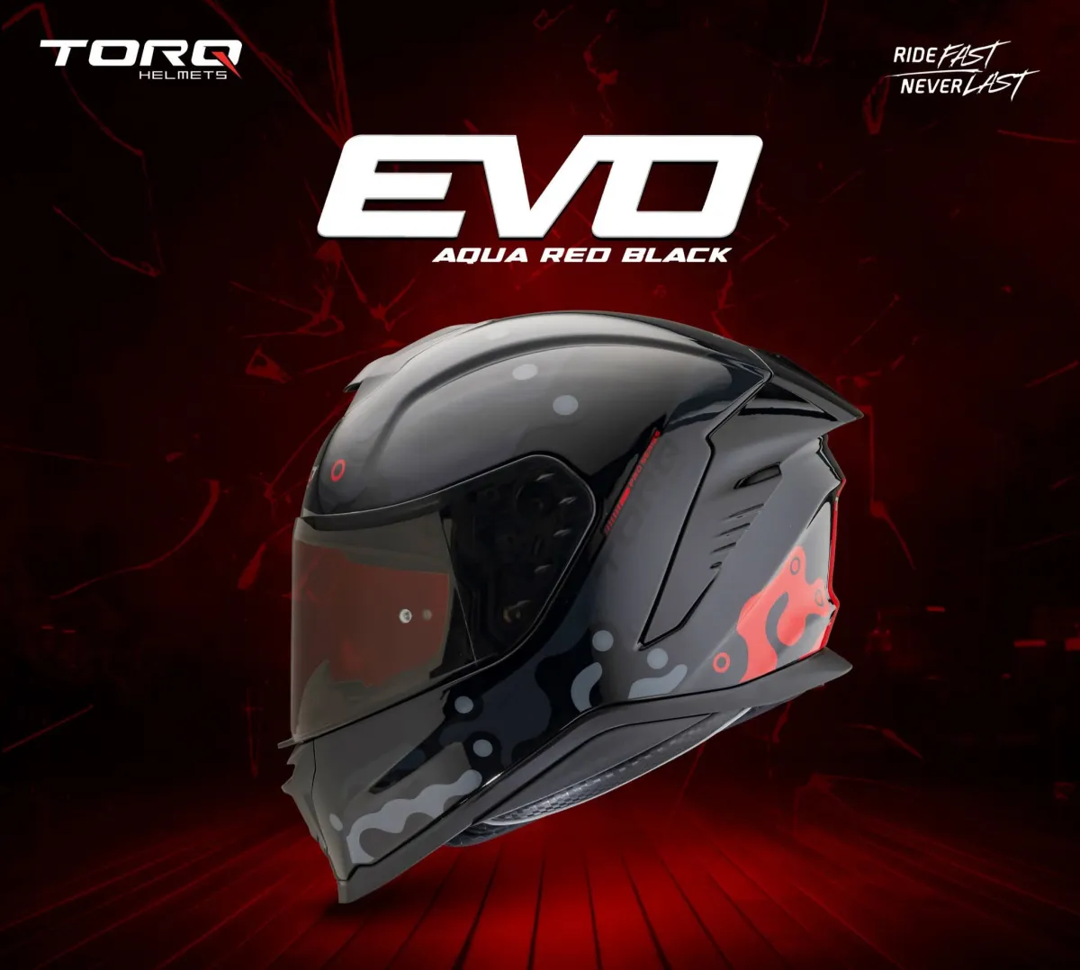 TORQ EVO Aqua Red