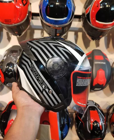 Torq Atom Lucent White Black_img_1