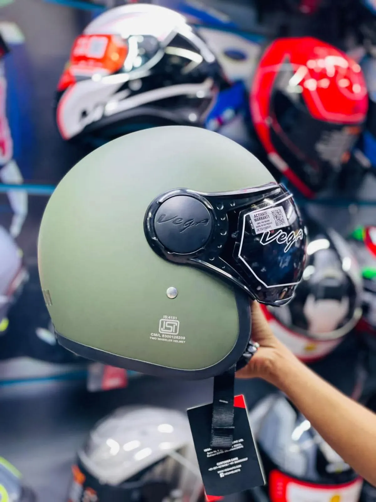 Vega Jet DX Battle Green