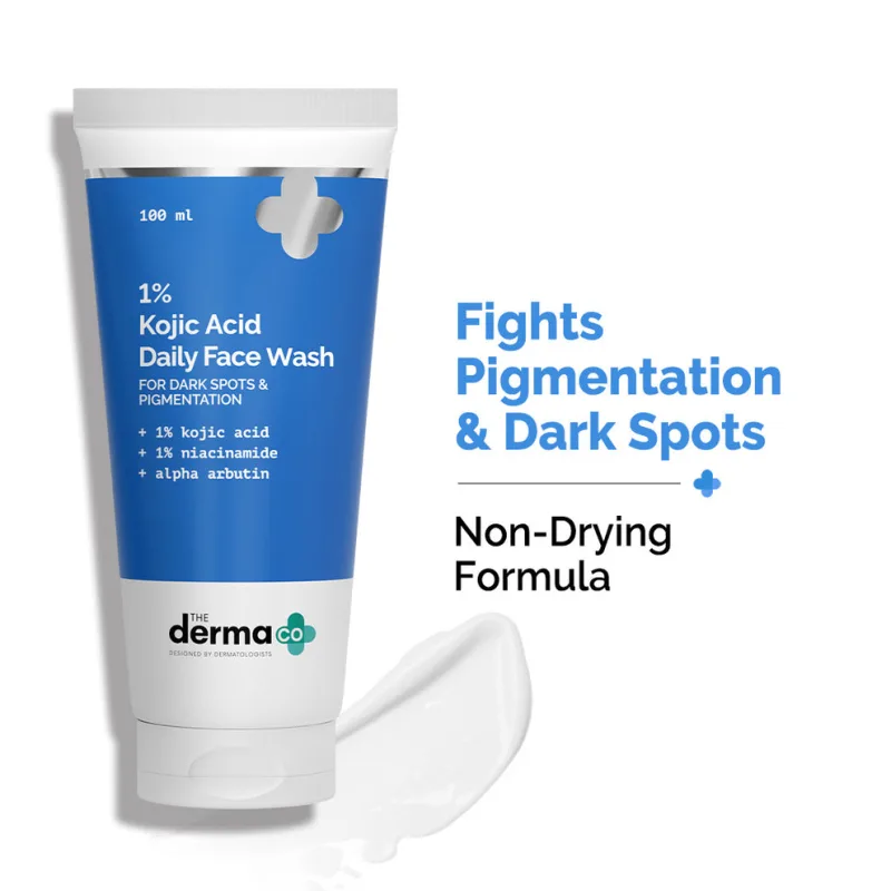 The Derma Co 1% Kojic Acid Daily Face Wash (100ml)