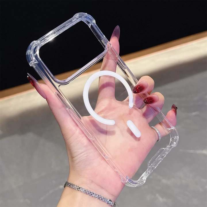 New Four-Corner Anti-drop Soft Clear Case for iPhone 17/18 Pro/Max Shockproof transparent Case