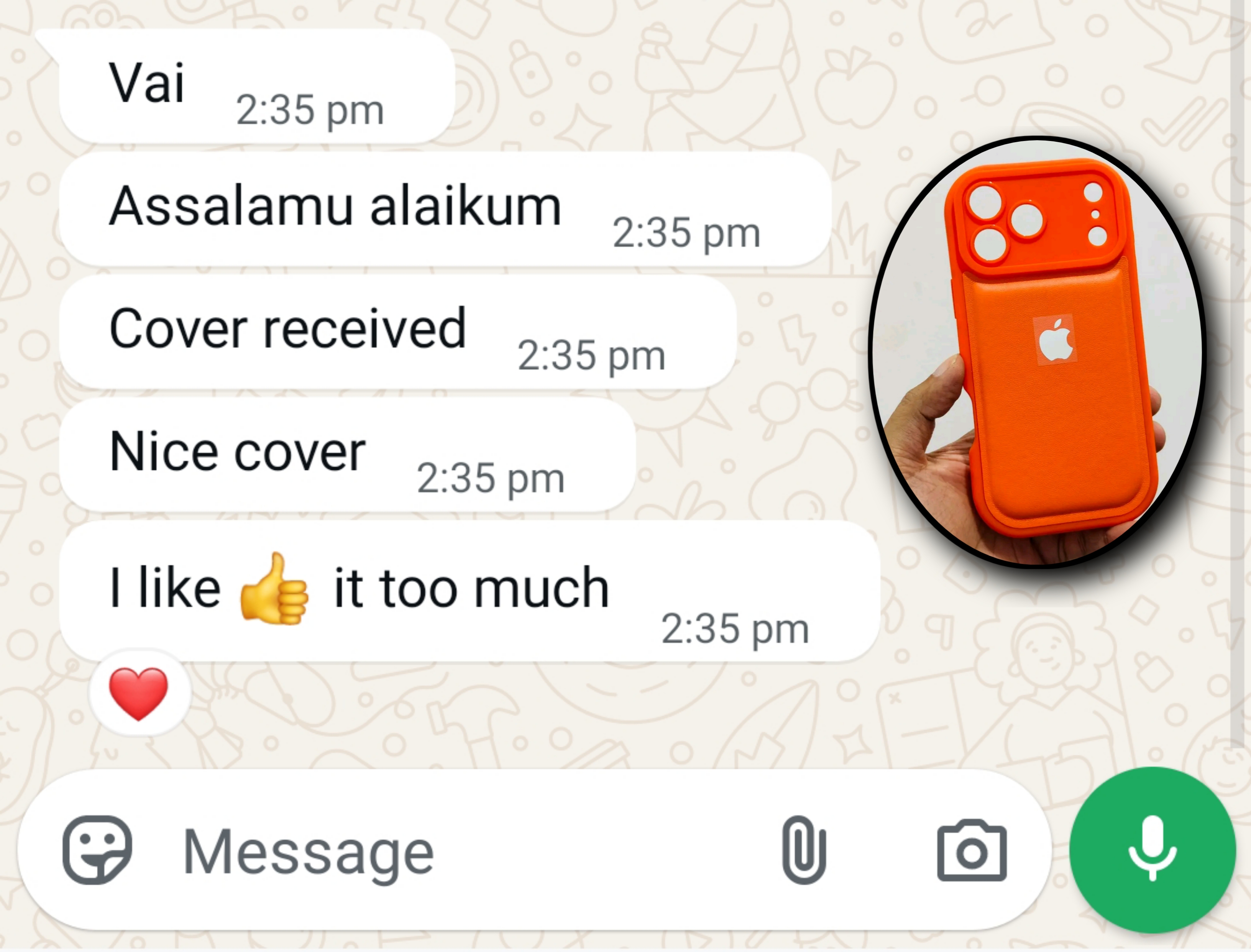 Customer review