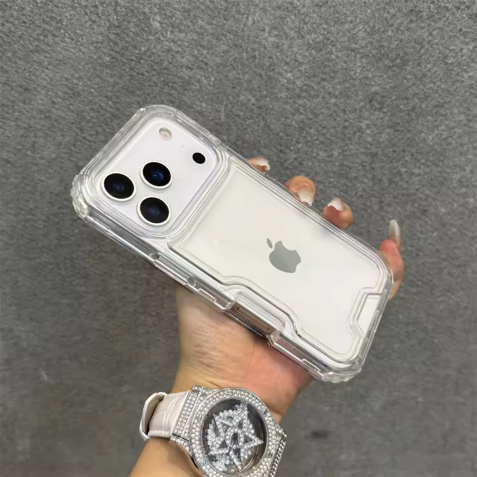 Triple Layer Ultimate Protection Clear Case for iPhone | Heavy Duty Anti-Drop Shockproof Cover_img_2