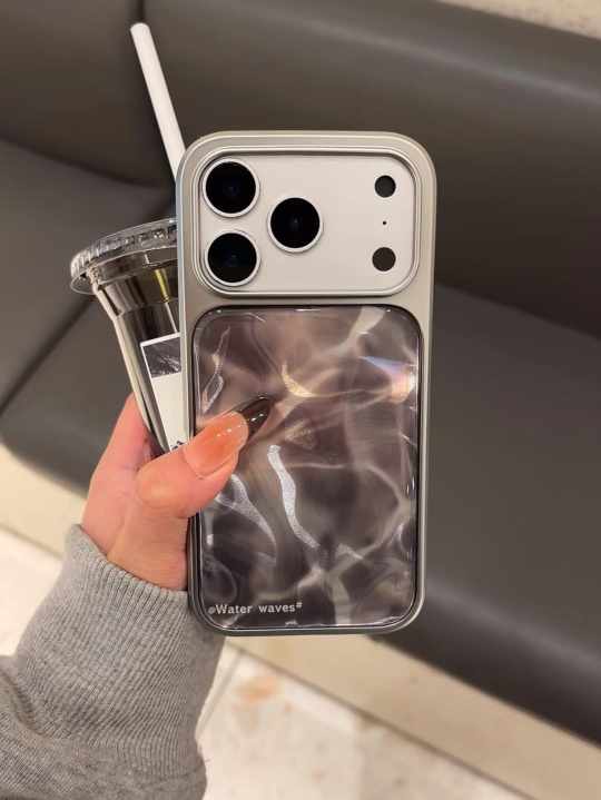 Luxury Water Waves 3D Ripple Hard Case_img_9