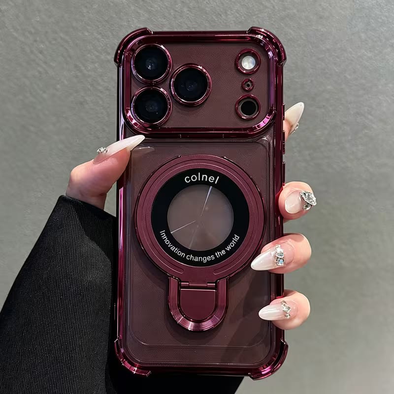 COLNEL Luxury Camera Lens Protector MagSafe Kickstand Drop Protective iPhone 18 Pro Max Case