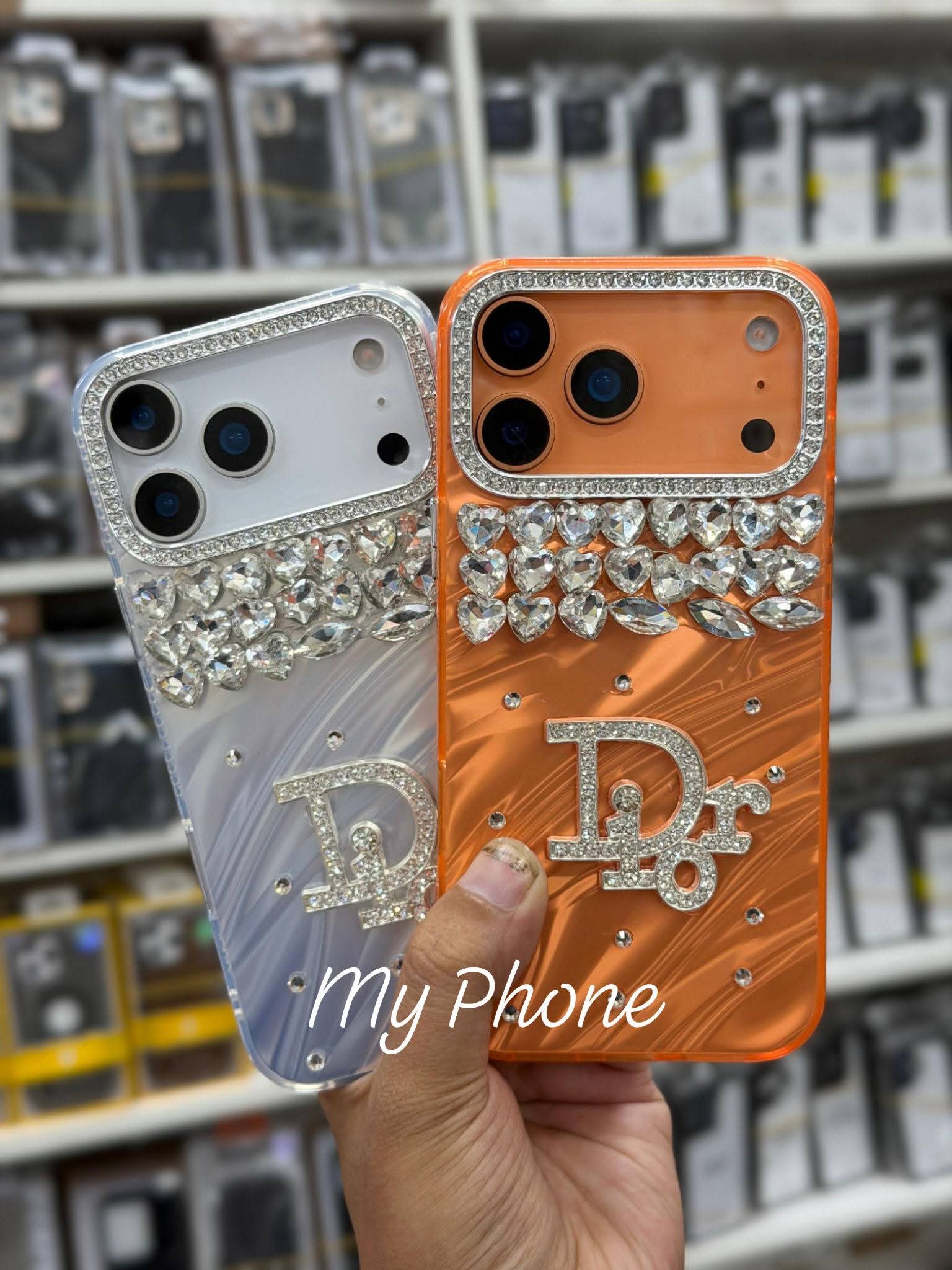Luxury Sparkling Diamond iPhone Case (Premium Look) Available ONLY for iPhone 17 Pro, 17 Pro Max, 18 Pro & 18 Pro Max