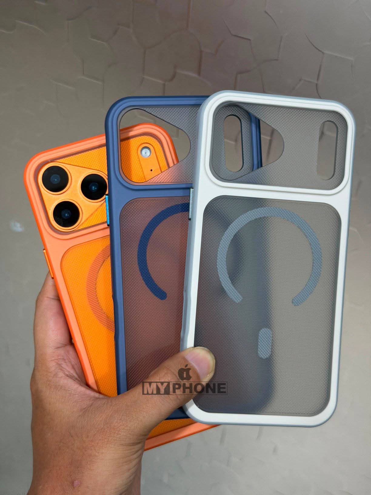 Premium Mesh Matte MagSafe iPhone Case – Sleek Translucent Back Cover iPhone_img_4