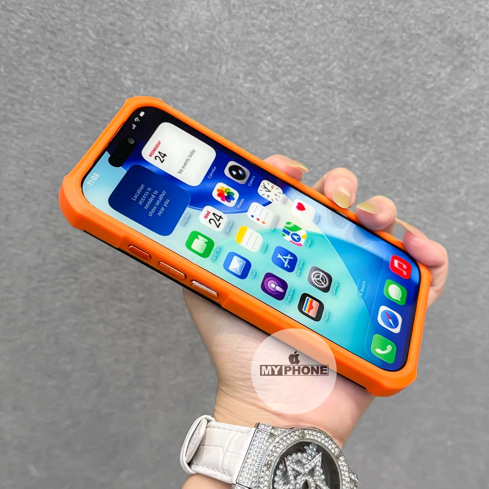 Heavy Duty Drop Protection Matte iPhone Case with Camera Slider & MagSafe_img_6