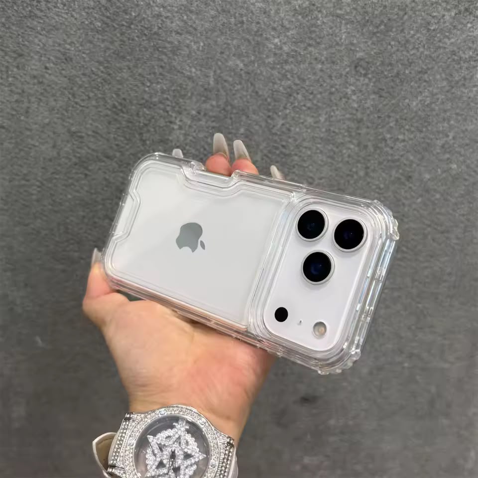 Triple Layer Ultimate Protection Clear Case for iPhone | Heavy Duty Anti-Drop Shockproof Cover_img_3