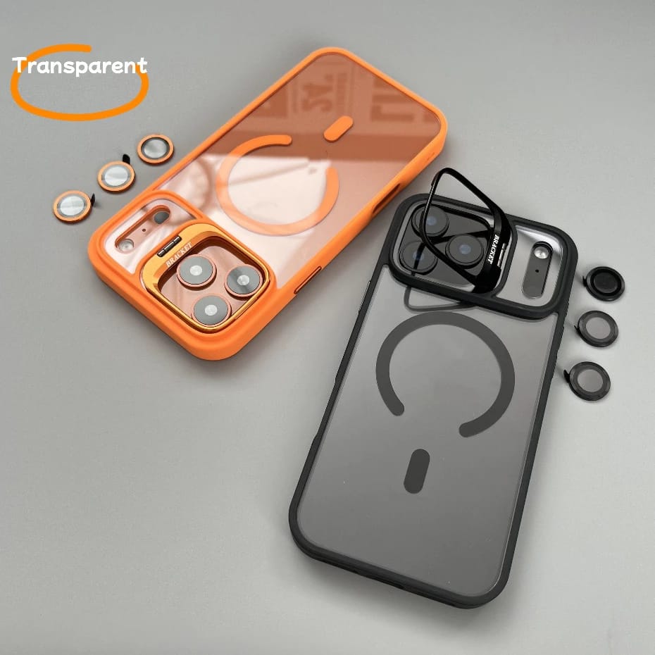 Luxury MagSafe Case for iPhone with Camera Bracket Kickstand & Free Lens Protector_img_7