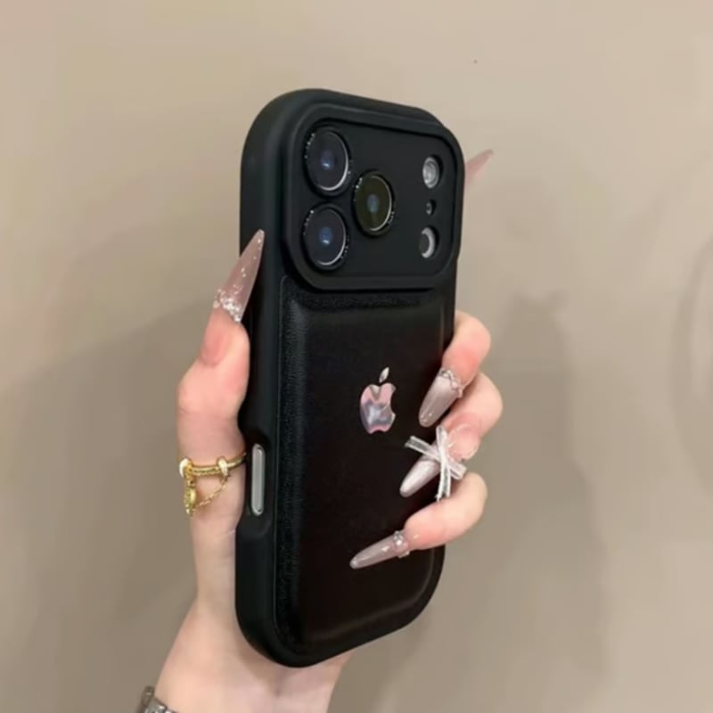 Soft Puffy Rubber Camera Cutout Protective Back Cover_img_4