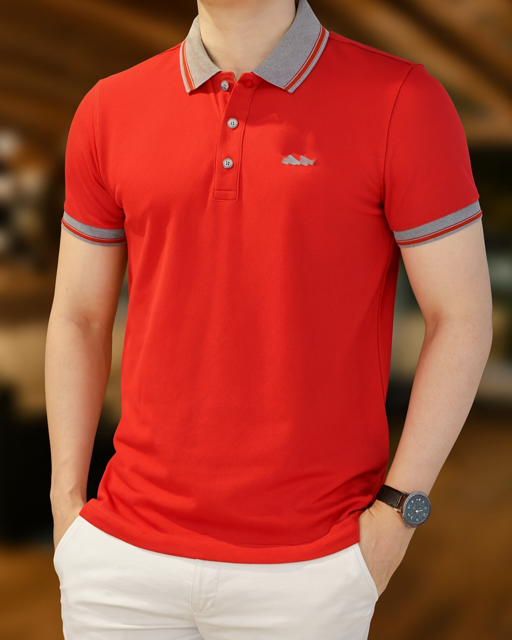 MENS PREMIUM POLO T-SHIRT