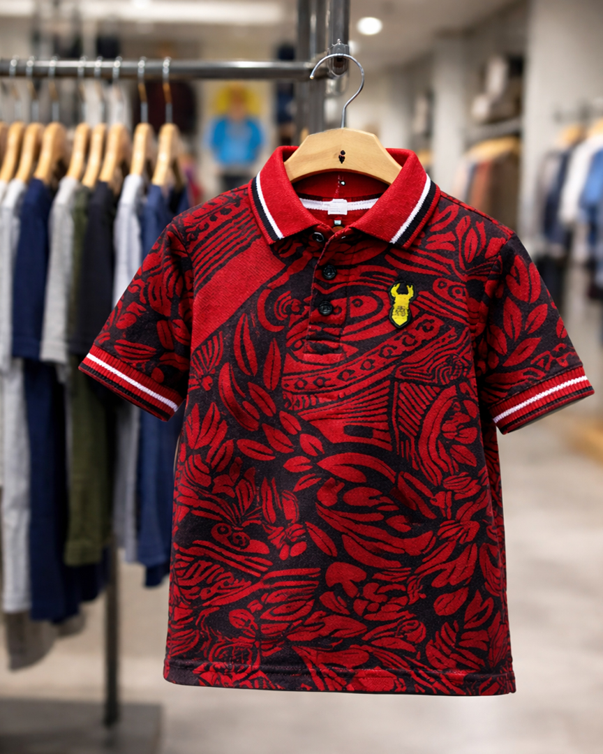 BABY PREMIUM PRINTED POLO