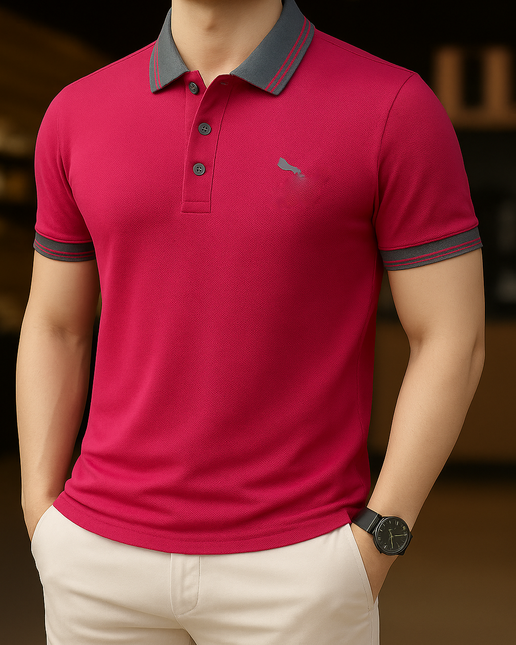 MENS PREMIUM POLO T-SHIRT