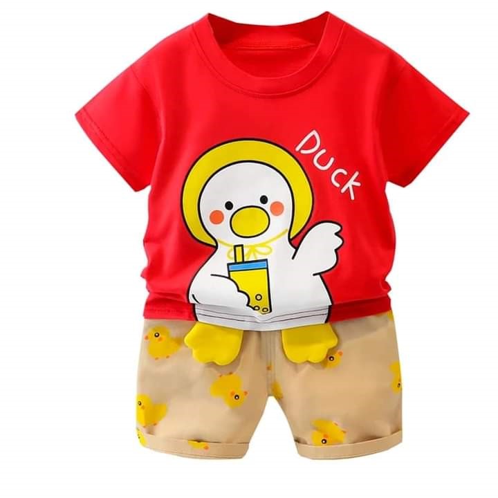 Exclusive Baby printed Tee and pant set thumbnail 2