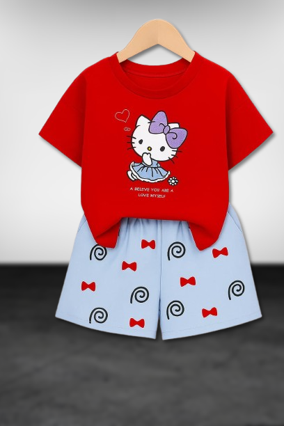 Exclusive Baby printed Tee and pant set thumbnail 2