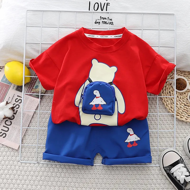 Exclusive Baby printed Tee and pant set thumbnail 2