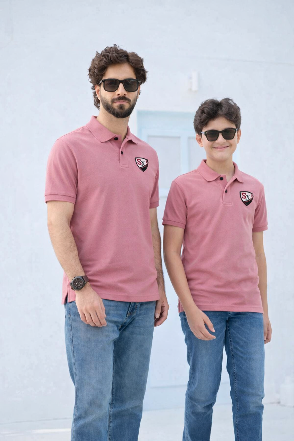 Premium Father–Son Matching Polo Set 👕
