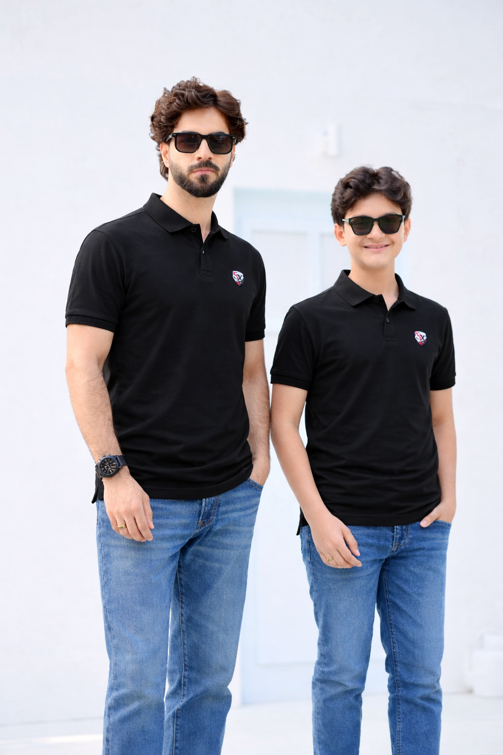 Premium Father–Son Matching Polo Set 👕