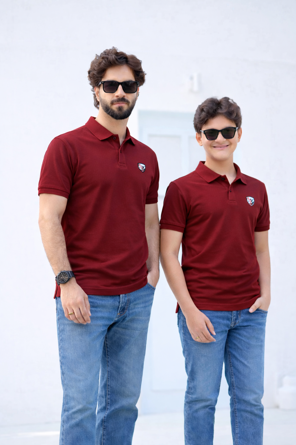 Premium Father–Son Matching Polo Set 👕