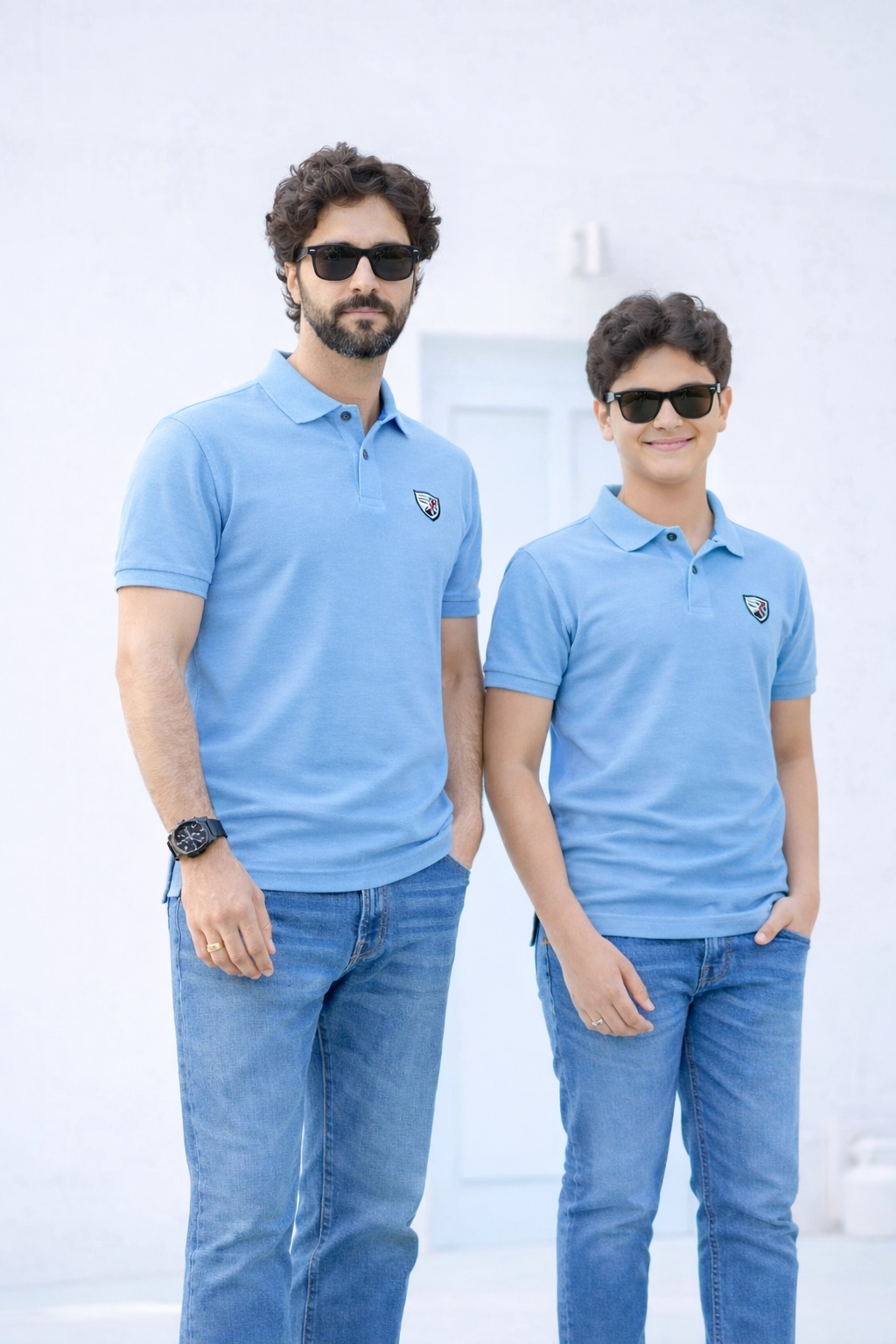 Premium Father–Son Matching Polo Set 👕