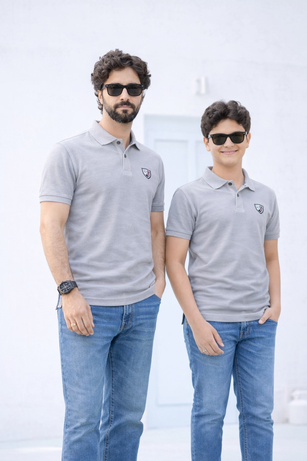 Premium Father–Son Matching Polo Set 👕
