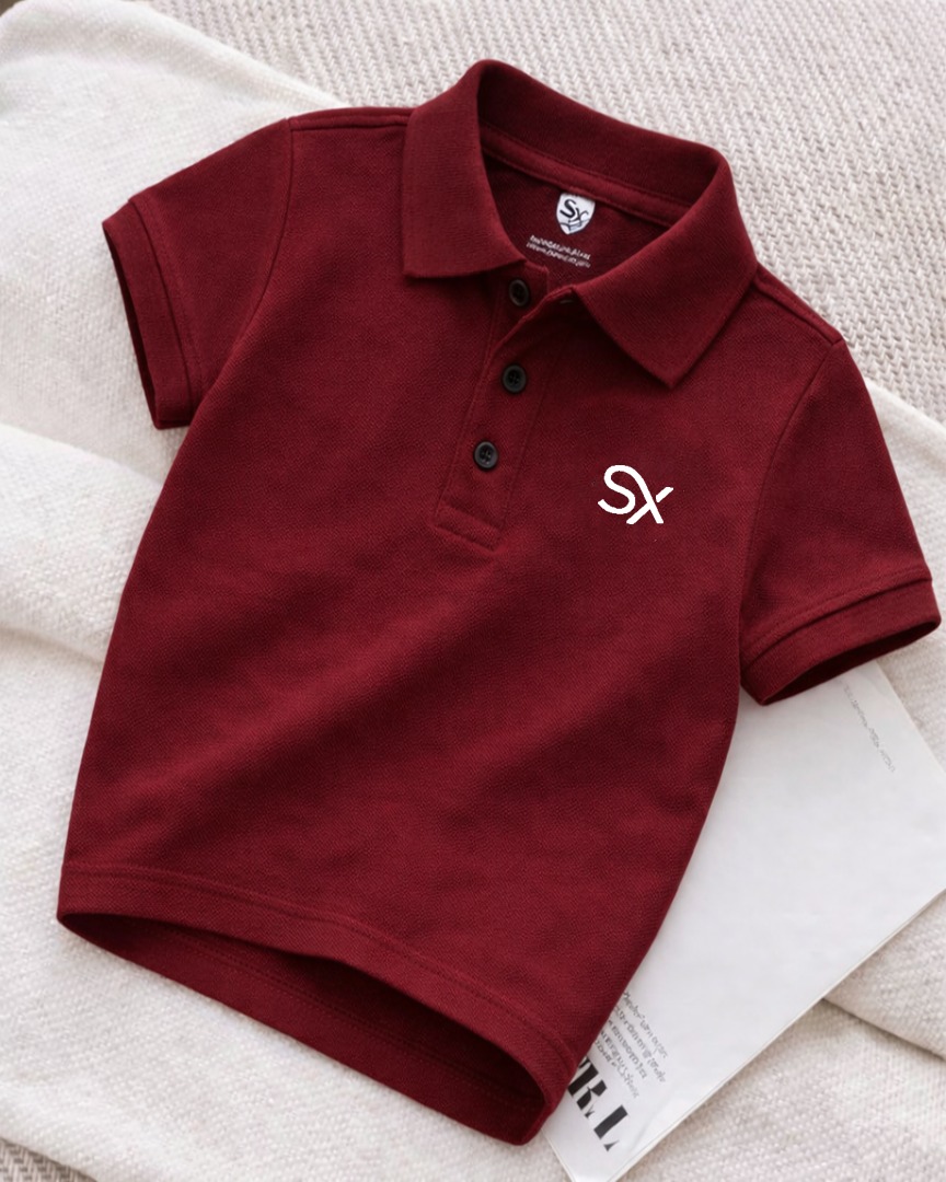 KIDS PREMIUM SOLID POLO thumbnail 2