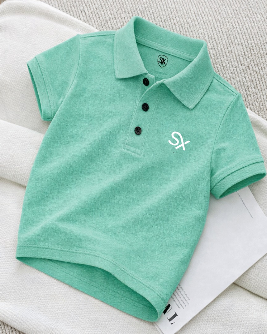 KIDS PREMIUM SOLID POLO thumbnail 2
