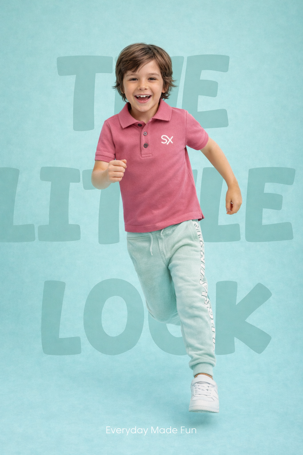 KIDS PREMIUM SOLID POLO