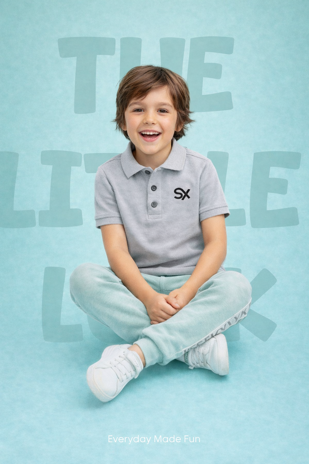 KIDS PREMIUM SOLID POLO