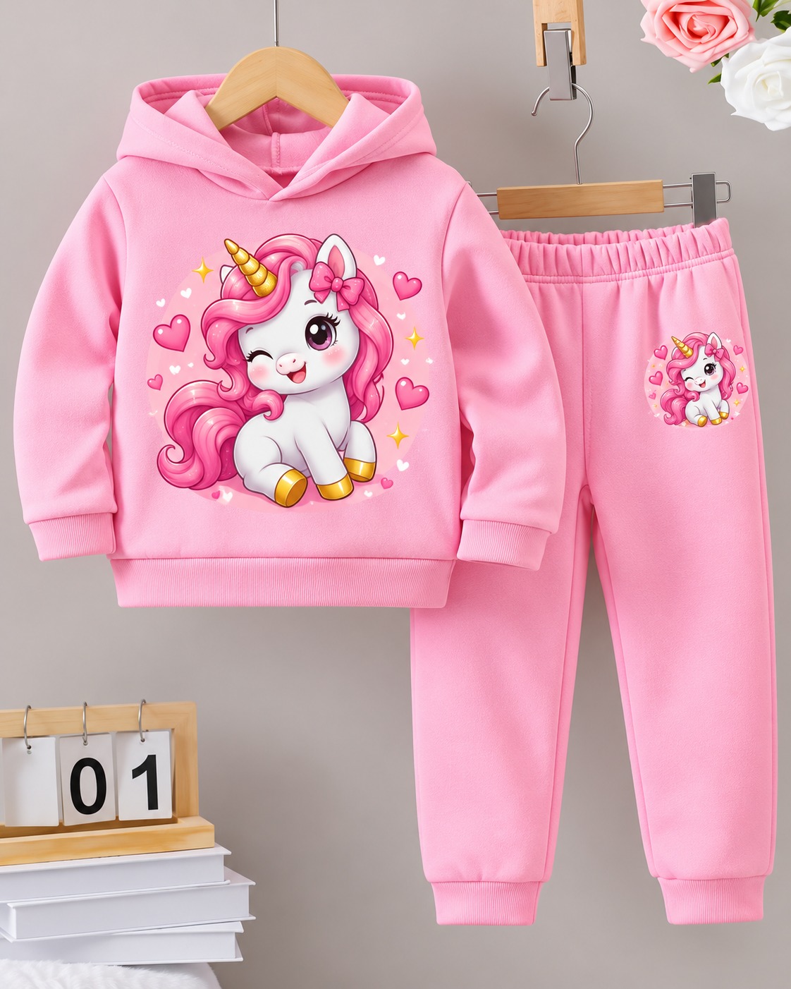 Premium Kids Winter Hoodie & Pant Set – 100% Cotton | 280–300 GSM (Copy)