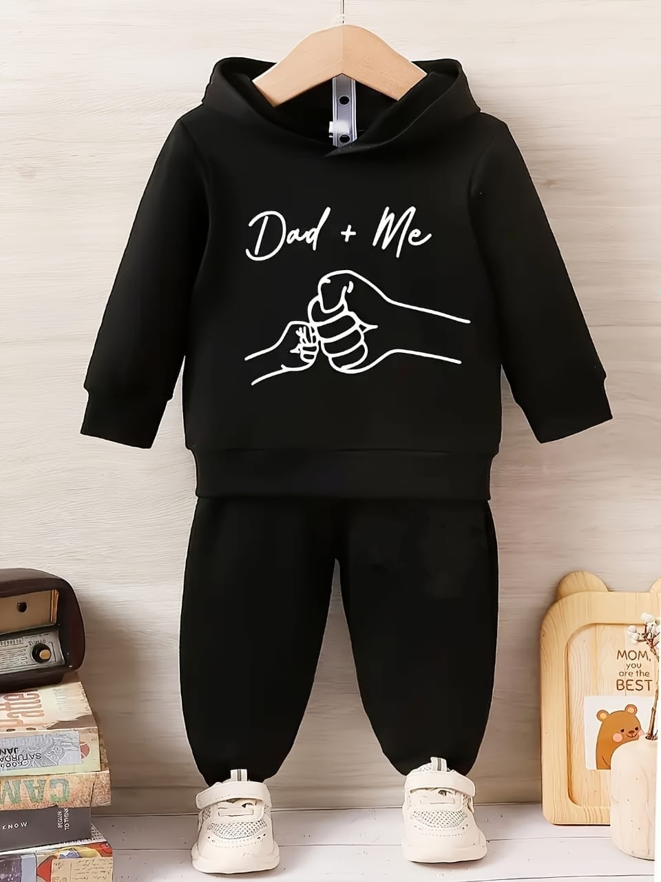 Premium Kids Winter Hoodie & Pant Set – 100% Cotton | 280–300 GSM