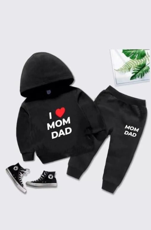 Premium Kids Winter Hoodie & Pant Set – 100% Cotton | 280–300 GSM