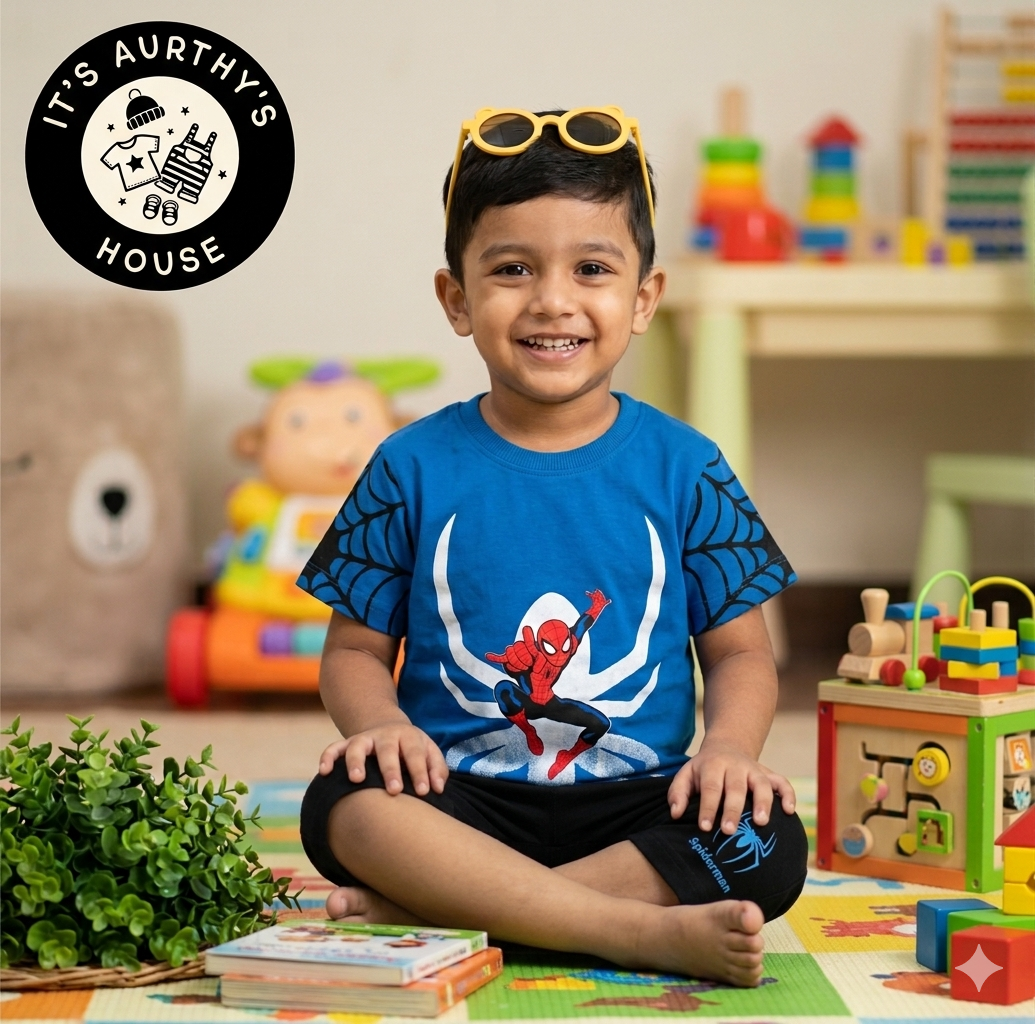 Exclusive Baby printed Tee and pant set