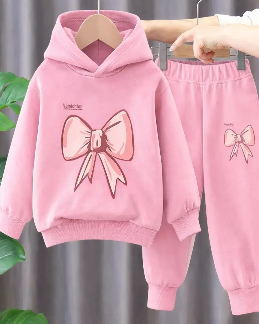 Premium Kids Winter Hoodie & Pant Set – 100% Cotton | 280–300 GSM