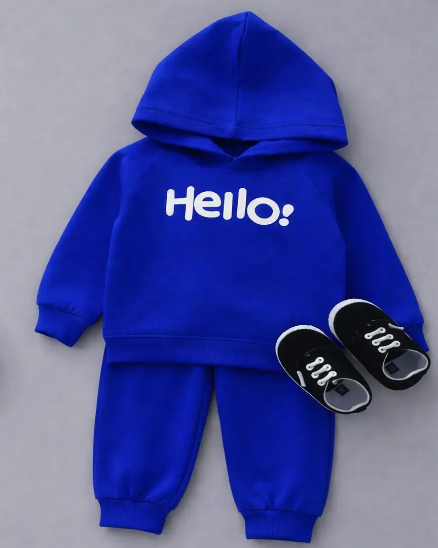 Premium Kids Winter Hoodie & Pant Set – 100% Cotton | 280–300 GSM