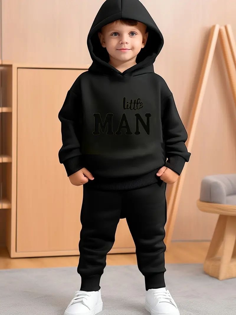 Premium Kids Winter Hoodie & Pant Set – 100% Cotton | 280–300 GSM