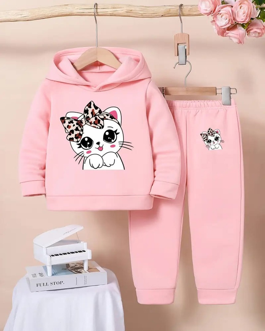 Premium Kids Winter Hoodie & Pant Set – 100% Cotton | 280–300 GSM